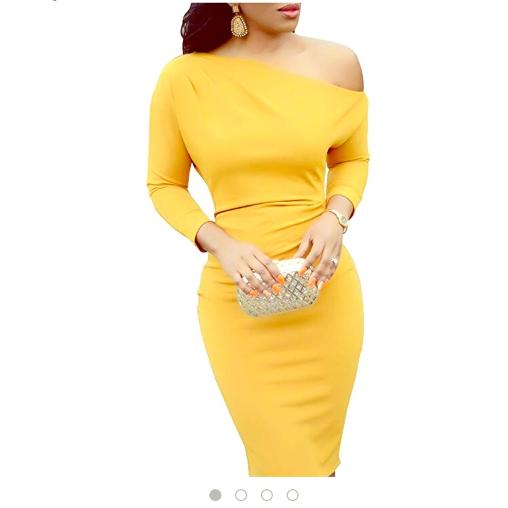 Yellow dress